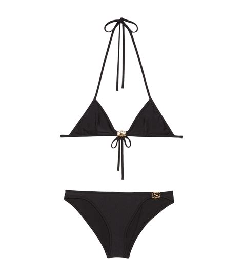 gucci womens bikini|black Gucci swimsuit.